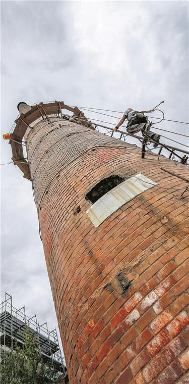 Sanieren in schwindelnder Höhe