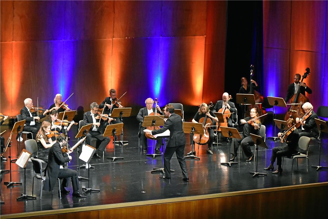 Das Württembergische Kammerorchester Heilbronn überzeugte mit mitreißend lebensfrohen Interpretationen. Fotos:T. Sellmaier