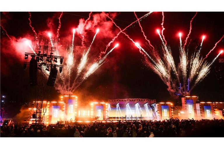 Das ZDF übertrug die Silvestershow diesmal aus Hamburg.