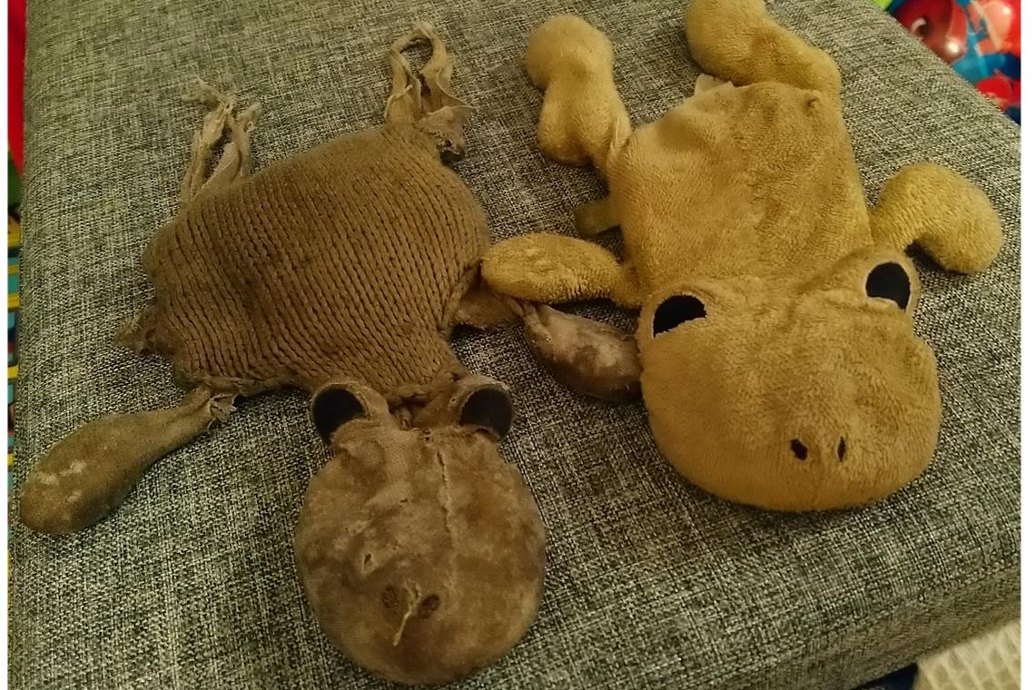 Dass Kuscheltiere nicht unbedingt schön sein müssen, um geliebt zu werden, weiß ...