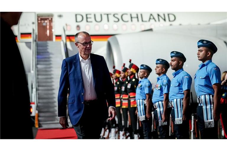 Dass Modi den Kanzler in seiner Heimatregion empfängt, wird als Zeichen besonderer Wertschätzung gesehen.