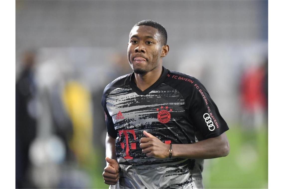 Alaba von zurückgezogenem Bayern-Vertragsangebot überrascht David Alaba ist einer der Leistungsträger des FC Bayern. Foto: Martin Meissner/AP-Pool/dpa