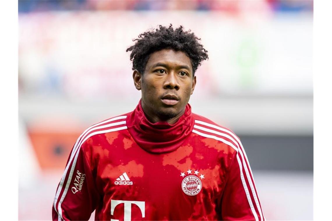 FC Bayern mit Alaba gegen Tottenham - Hernández nicht dabei David Alaba kehrt in die Bayern-Startelf zurück. Foto: David Inderlied/dpa