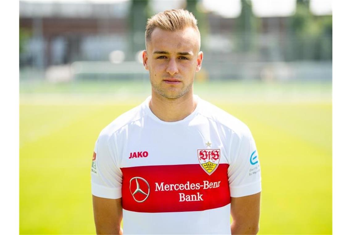 Mittelfeldspieler Kopacz geht von Stuttgart nach Würzburg David Kopacz wechselt vom VfB Stuttgart zum Zweitliga-Aufsteiger Würzburger Kickers. Foto: Fabian Sommer/dpa/Archivbild