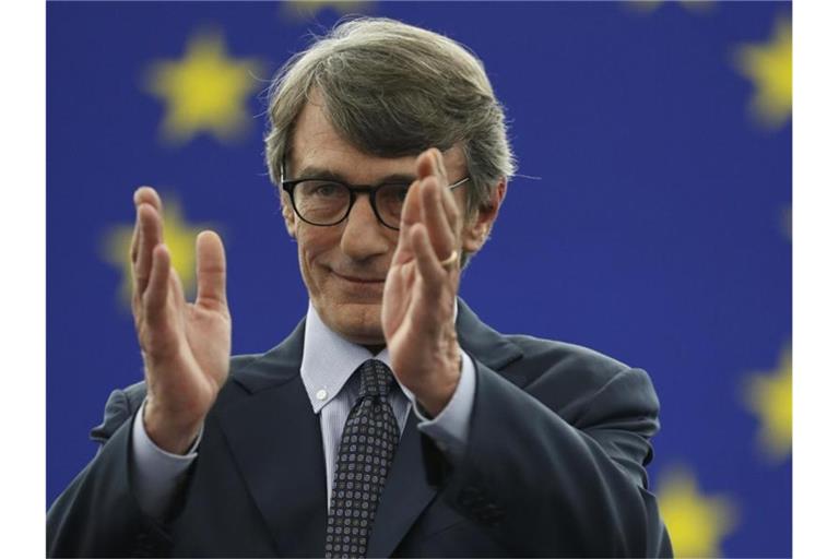 David-Maria Sassoli wird neuer Präsident des Europäischen Parlaments. Foto: Jean-Francois Badias/AP