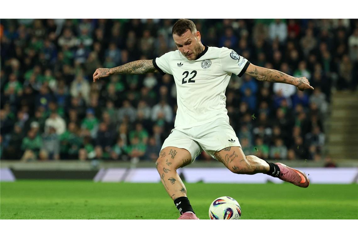 Nach Deutschland-Sieg: Nationalspieler Raum veröffentlicht Hass-Nachrichten David Raum spielt für den RB Leipzig – auch das schlägt sich in den Hass-Nachrichten nieder. (Archivbild)