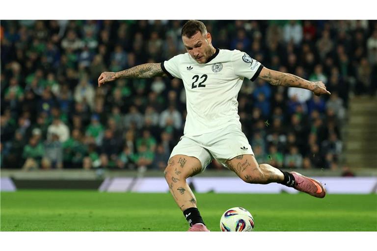 David Raum spielt für den RB Leipzig – auch das schlägt sich in den Hass-Nachrichten nieder. (Archivbild)