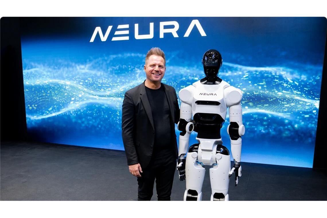 David Reger, Chef von Neura Robotics, setzt bei humanoiden Robotern auf Kooperationen.
