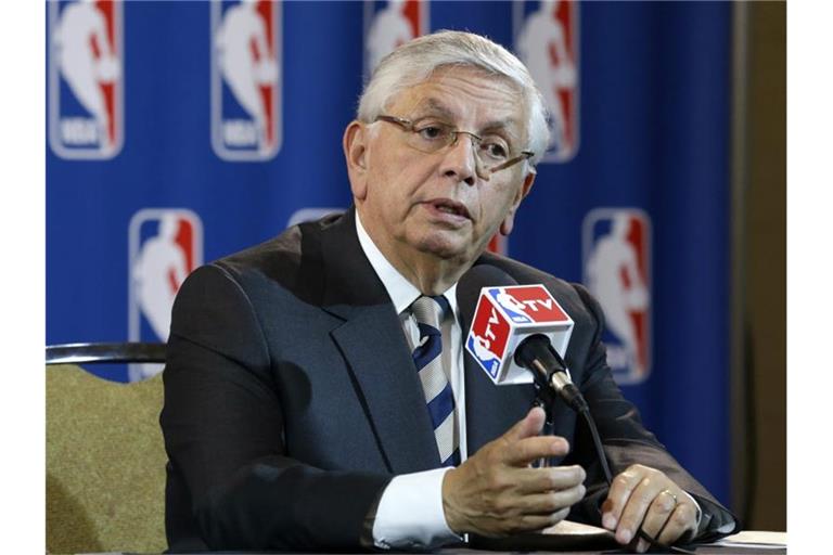 David Stern war 30 Jahre lang der Chef der NBA. Foto: Tony Gutierrez/AP/dpa