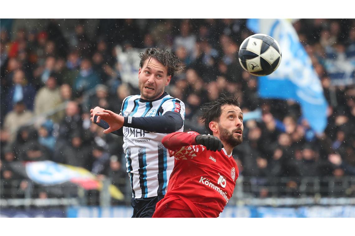 David Tomic (li.) erzielte das Tor des Tages.