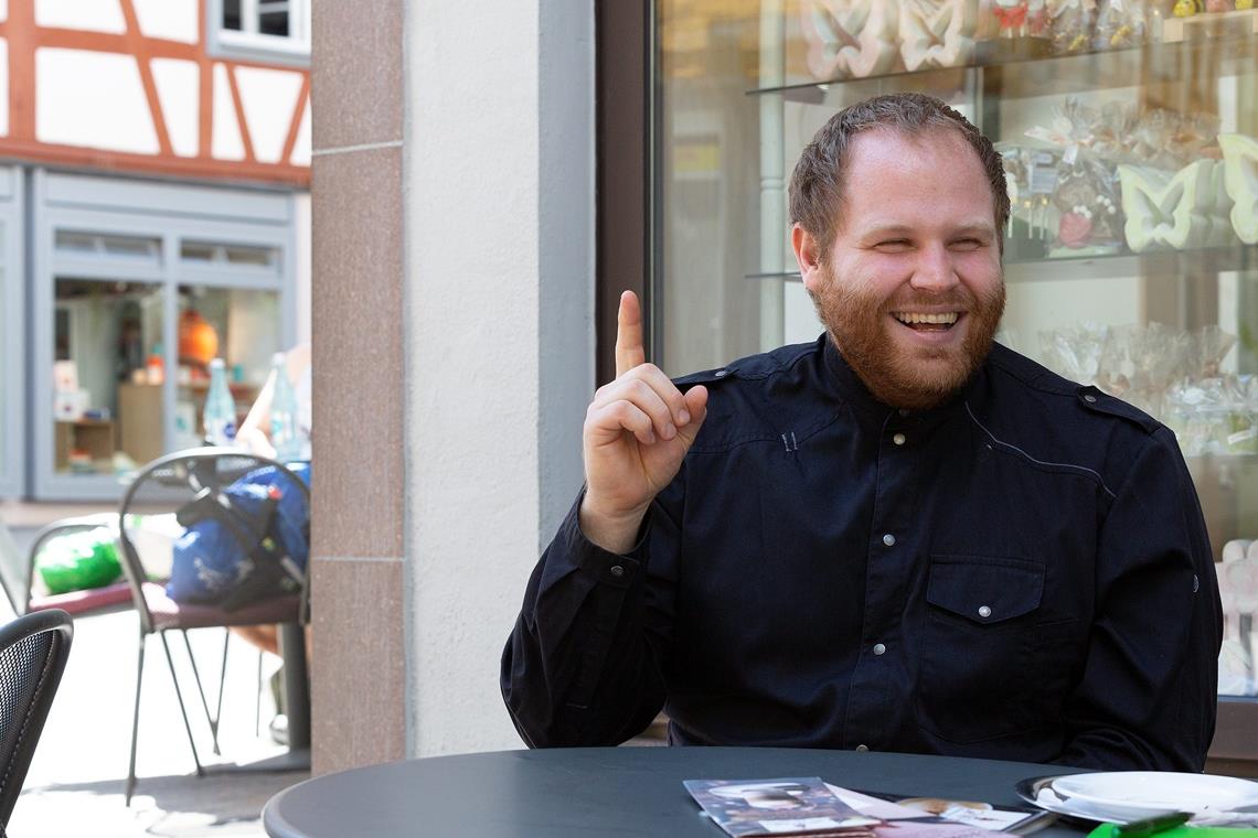 David Weller, Schillerstraße: Für Wellers ist das Straßenfest eine Familienangel...