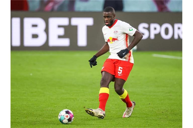 Dayot Upamecano trägt in der nächsten Saison das Trikot des FC Bayern. Foto: Jan Woitas/dpa-Zentralbild/dpa