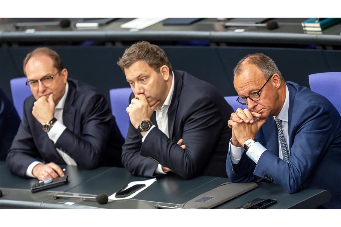 Bilder des Tages Debatte im Bundestag - Wahlen von Verfassungsrichtern verschoben