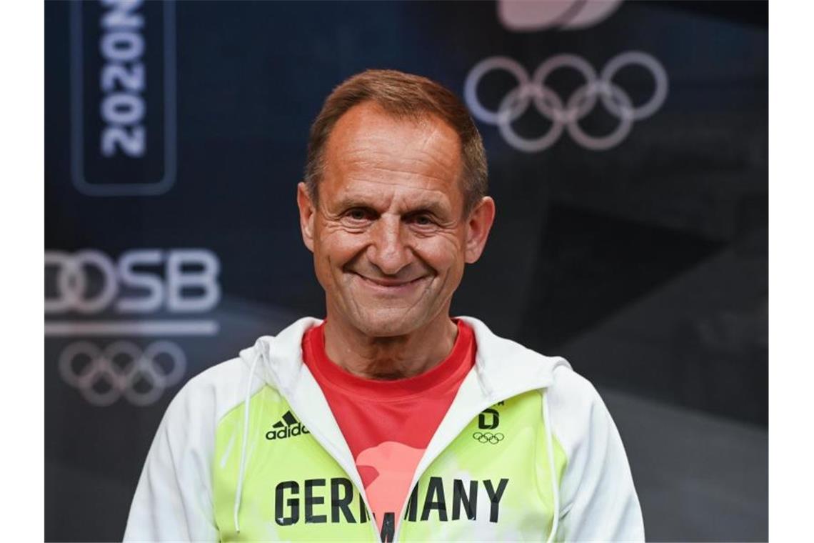 Delegationsleiter der deutschen Athleten in Tokio: DOSB-Boss Alfons Hörmann. Foto: Ina Fassbender/AFP POOL/dpa