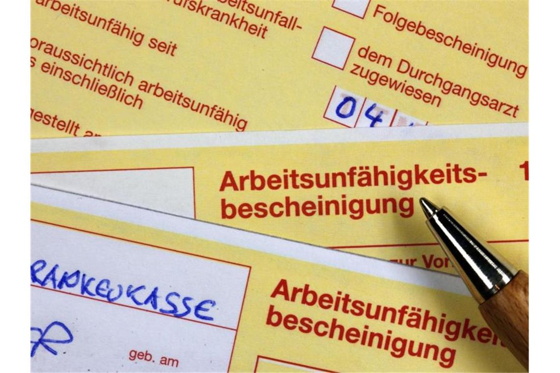 Arbeitnehmer fehlten an 669 Millionen Arbeitstagen