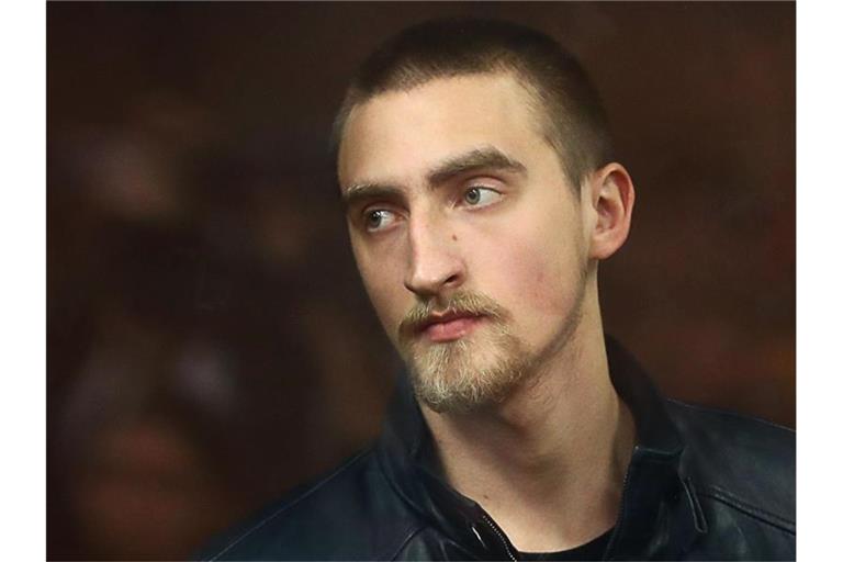 Dem Moskauer Schauspieler Pawel Ustinow wird vorgeworfen, an nicht genehmigten Oppositionsprotesten teilgenommen und einem Polizisten die Schulter ausgekugelt zu haben. Foto: Sergei Fadeichev/TASS