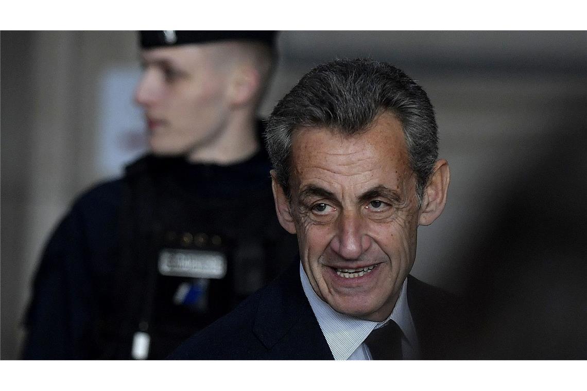 Ex-Präsident Nicolas Sarkozy in Libyen-Affäre vor Gericht