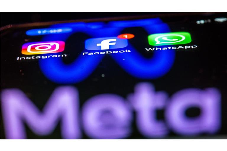 Dem US-Internetgiganten Meta wird von der EU vorgeworfen, zu wenig für den Schutz von Kindern zu tun.