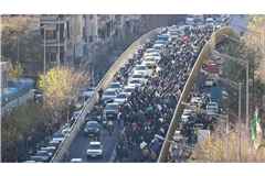 Demonstrationen gegen das Mullah-Regime, wie hier unmittelbar vor dem Jahreswechsel, erschüttern Teheran.