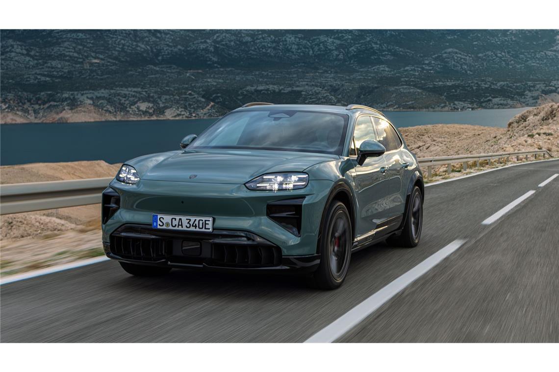 Den Cayenne Electric gibt es vorerst in zwei Varianten, hier die Turbo-Version.