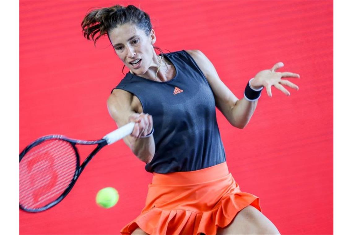 Den deutschen Auftakt am zweiten Turniertag bei den French Open macht Andrea Petkovic. Foto: Andreas Gora/dpa