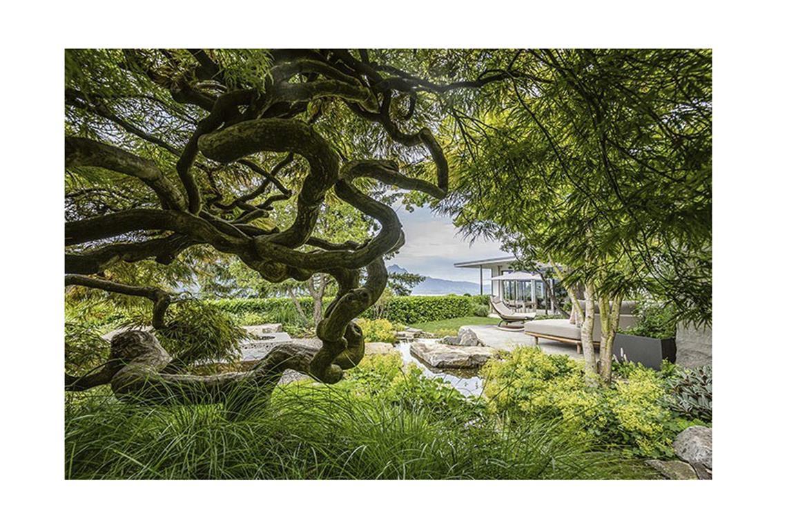 Den ersten Preis erhielt der letztjährige Newcomer des Jahres Daniel Berg GmbH unter der Überschrift „Der Garten als ideale Fortsetzung einer Landschaft“ mit seinem Projekt in Weggis im Schweizer Kanton Luzern.