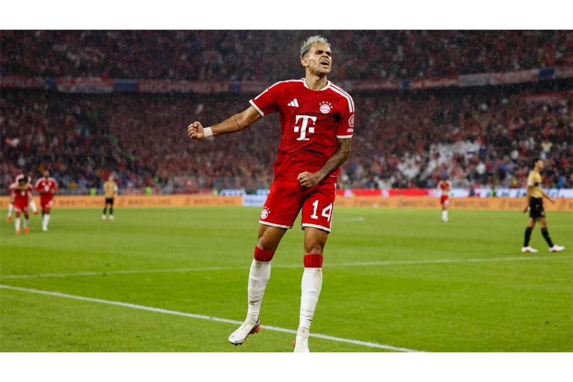 Den Schlusspunkt setzt Luis Díaz in der Nachspielzeit mit dem 5:1.