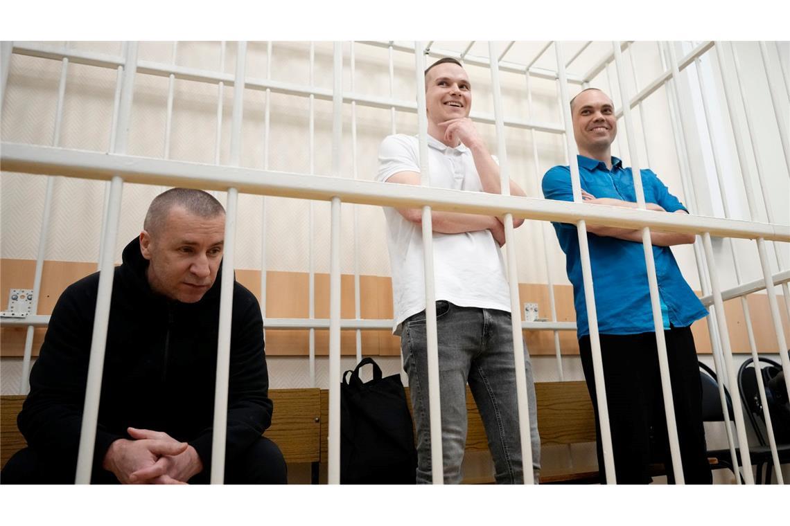 Nawalnys Anwälte zu langer Straflager-Haft verurteilt Den Verteidigern Nawalnys wird zur Last gelegt, Botschaften ihres Mandanten weitergegeben zu haben. (Archivbild)