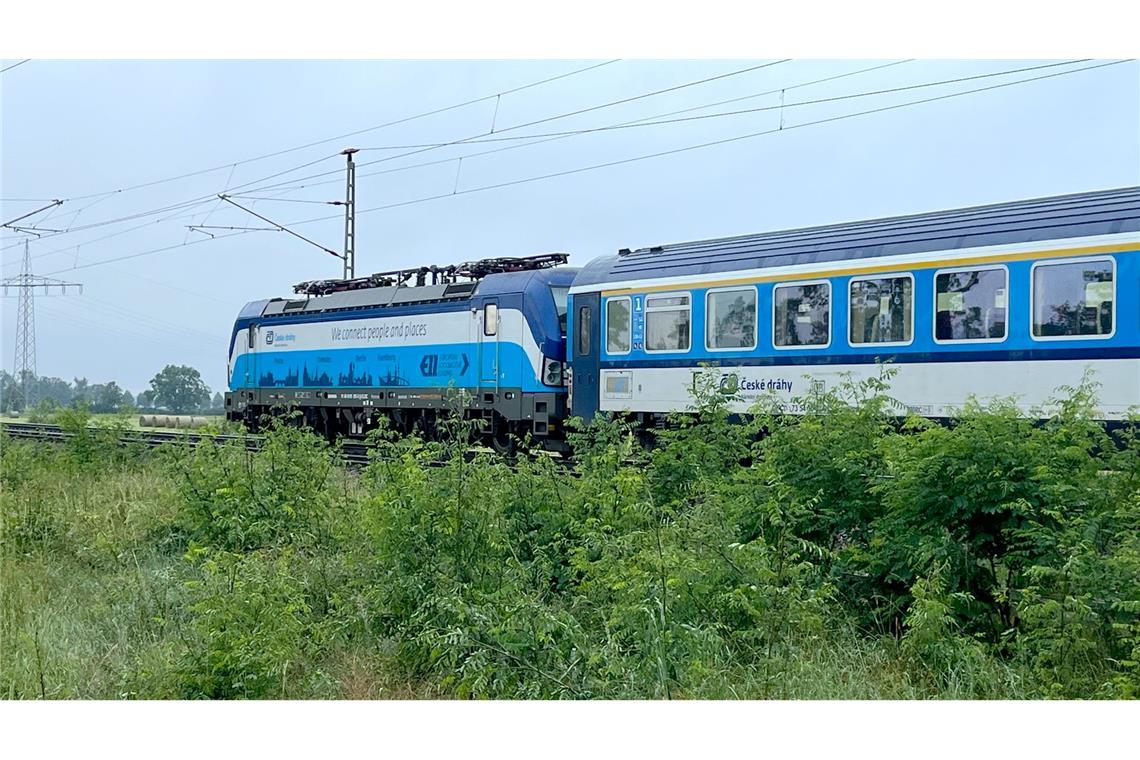 Den Zug für die neue Direktverbindung stellt die Tschechische Bahn ČD. (Archivbild)
