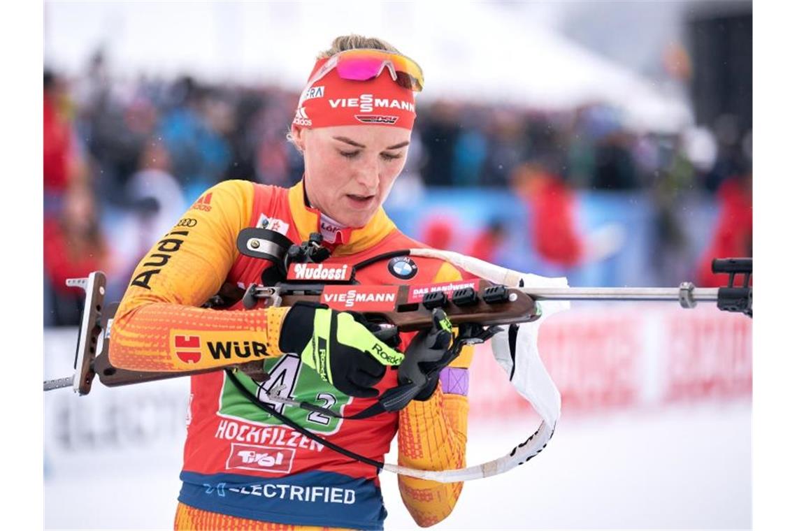 Das bringt der Wintersport am Freitag Denise Herrmann möchte schnell wieder erfolgreich sein. Foto: Georg Hochmuth/APA/dpa