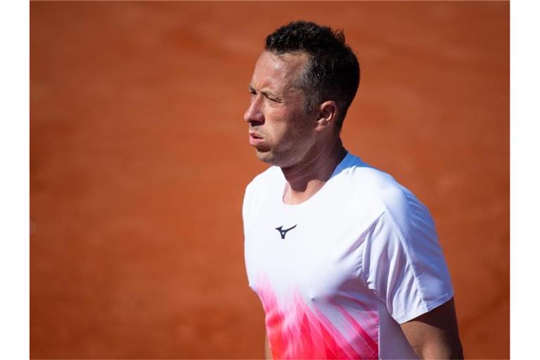 Denkt noch nicht ans Aufhören: Tennis-Oldie Philipp Kohlschreiber. Foto: Sven Hoppe/dpa