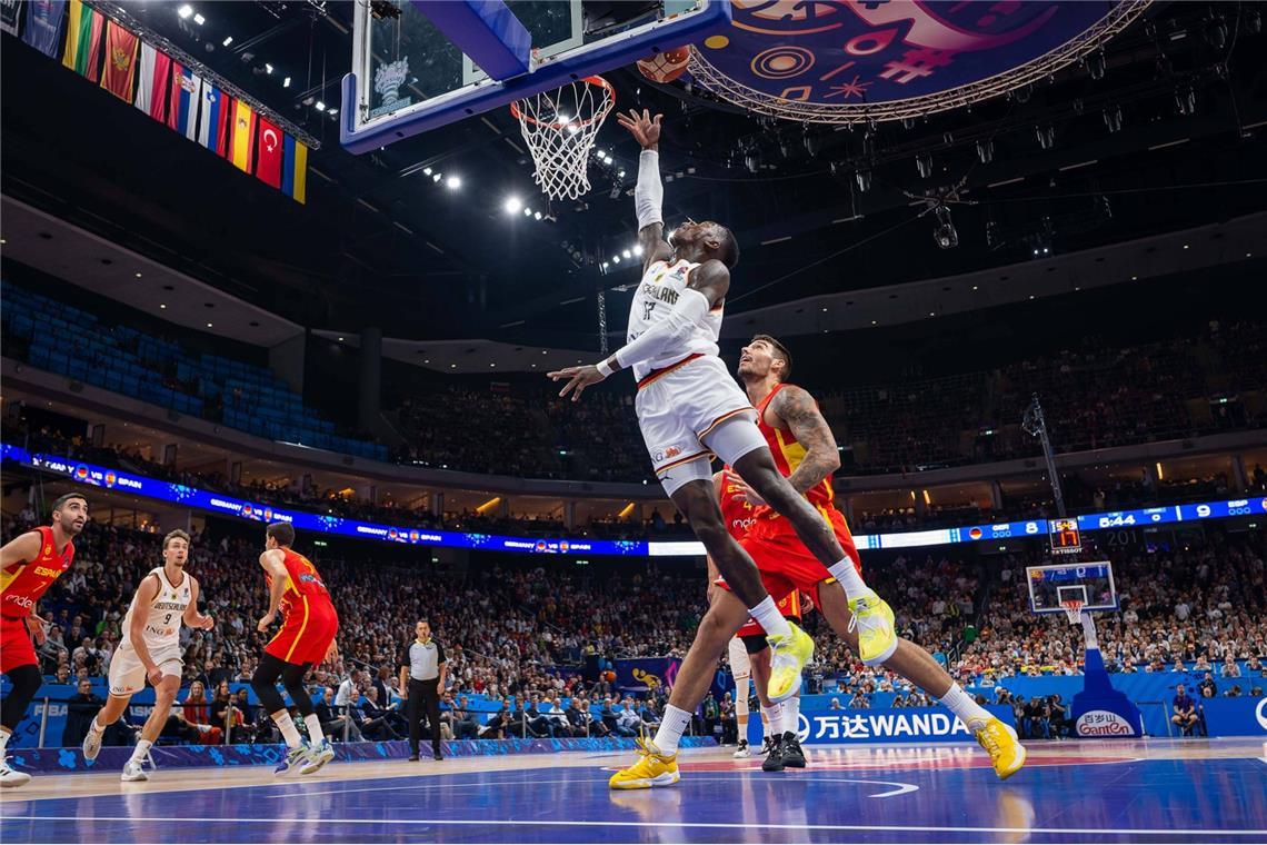 Alle Spiele und Übertragungen im Überblick Dennis Schröder bei der EM 2022.