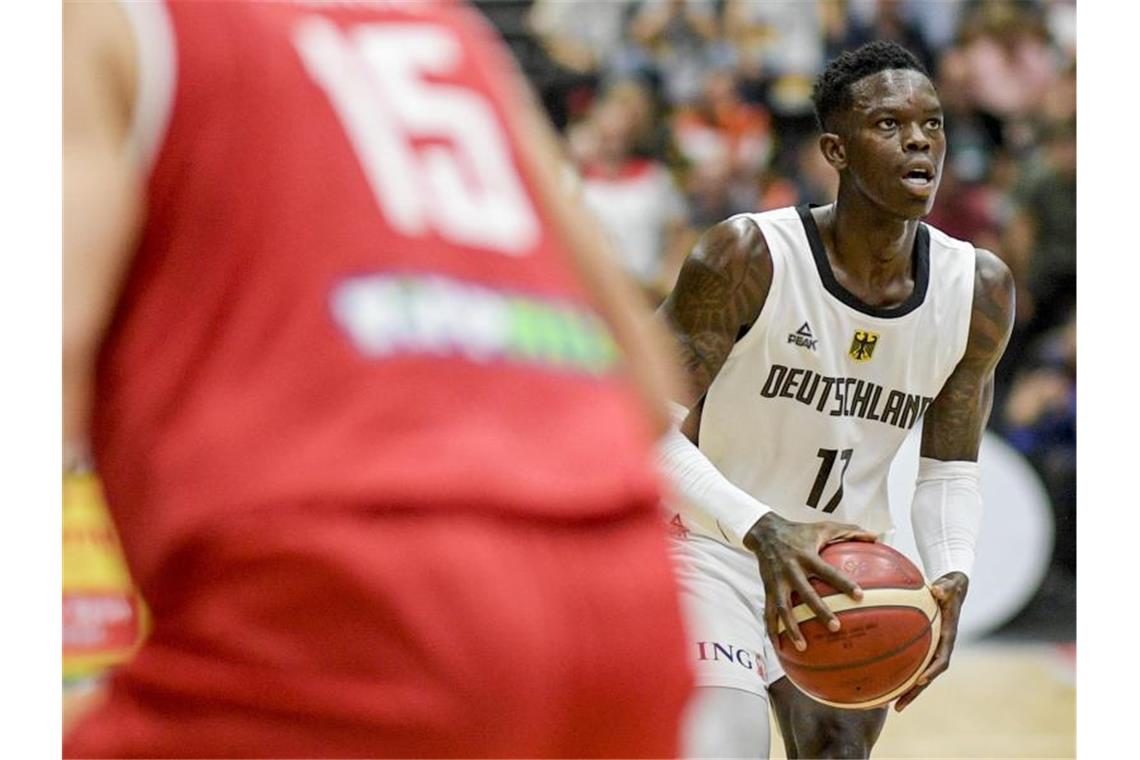 Dennis Schröder erzielte 19 Punkte gegen die Ungarn. Foto: Axel Heimken