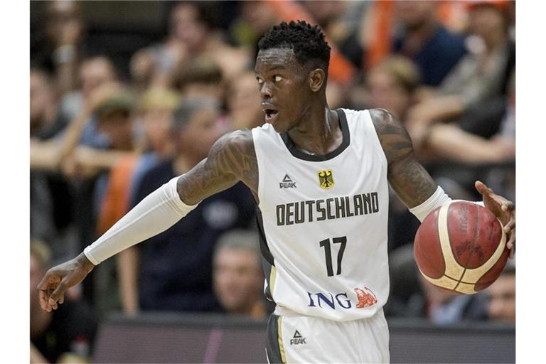 Dennis Schröder ist der Star der deutschen Basketballer. Foto: Axel Heimken