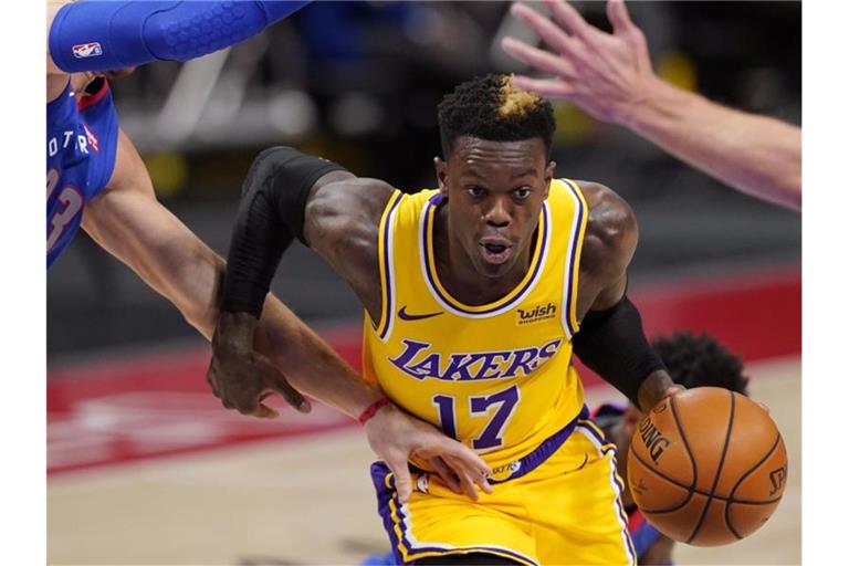 Dennis Schröder kehrt nach seiner bereits zweiten überstandenen Corona-Quarantäne in dieser Saison zurück auf das Spielfeld. Foto: Carlos Osorio/AP/dpa