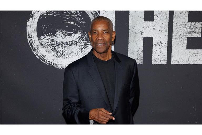 Denzel Washington dreht Filme - schaut sie aber nicht. (Archivbild)