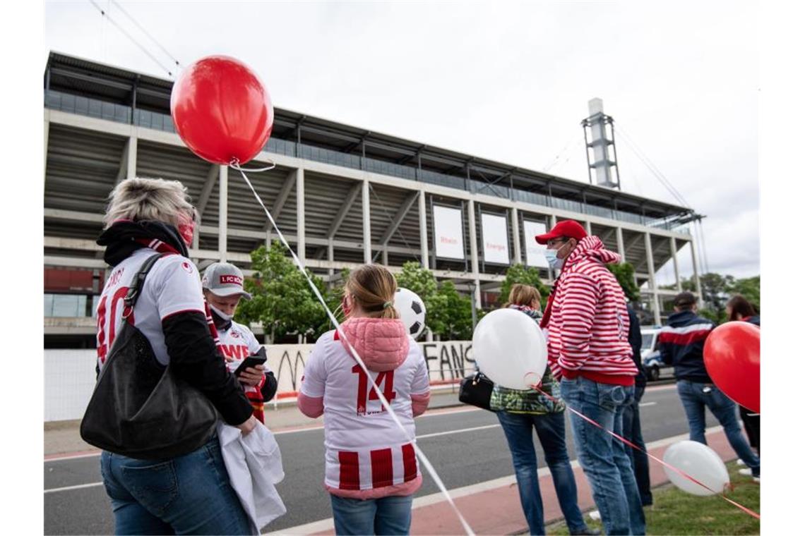 Der 1. FC Köln will nur noch gegen das Coronavirus geimpfte oder genesene Zuschauer ins Stadion lassen. Foto: Marius Becker/dpa
