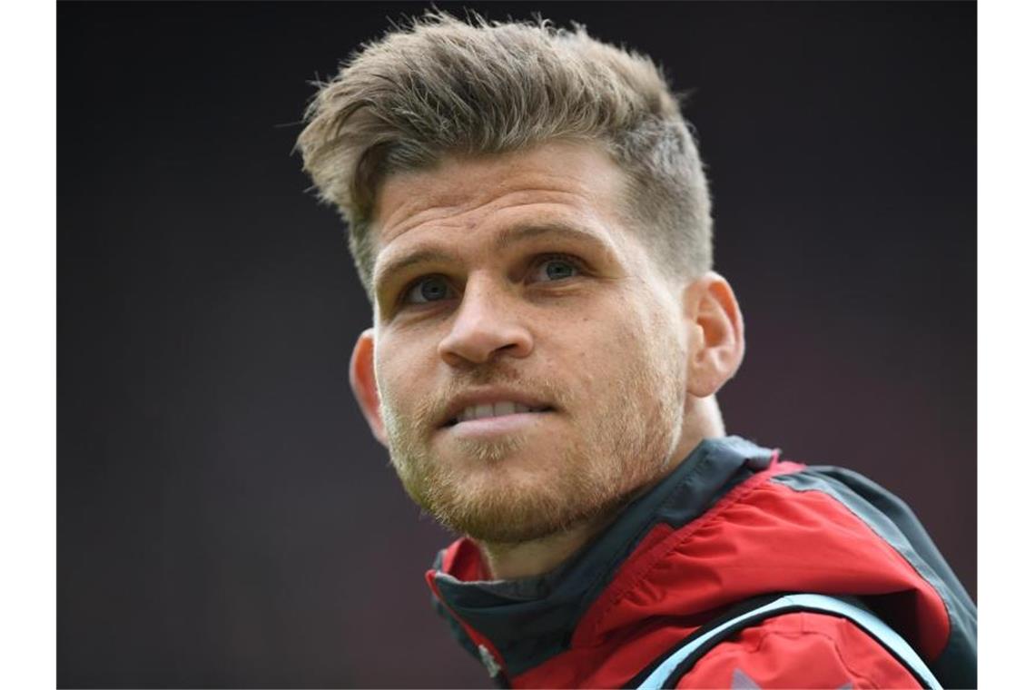 Freiburgs Florian Niederlechner wechselt zum FC Augsburg Der 28 Jahre alte Mittelstürmer Florian Niederlechner. Foto: Patrick Seeger/Archivbild