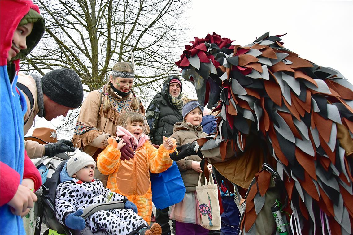 Der 33. Spatzenumzug startet pünktlich um 14.11 Uhr - angeführt vom gastgebenden...