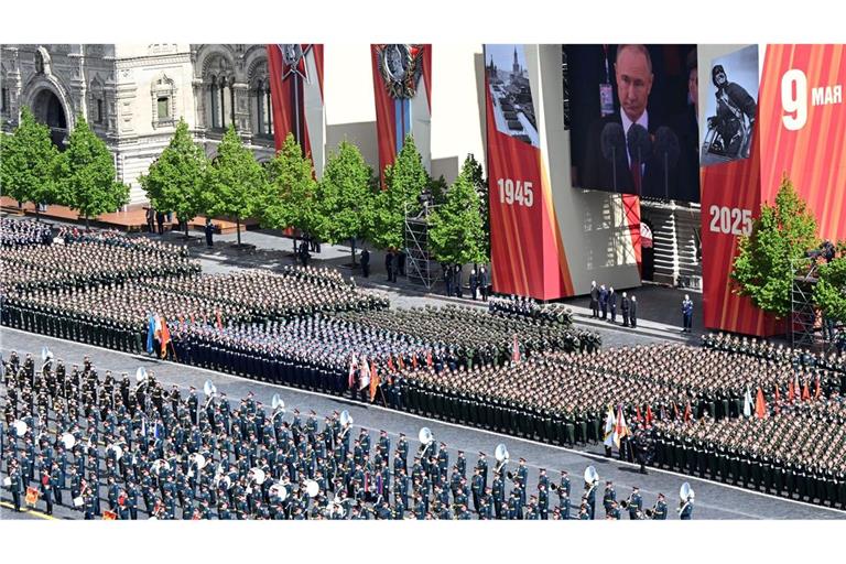 Der 80. Jahrestag des Sieges der Sowjetunion über Nazi-Deutschland wird in Russland groß gefeiert.
