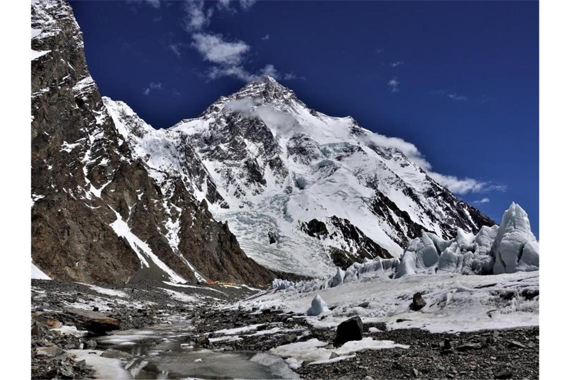 Der 8611 Meter hohe K2 in Pakistan ist der zweithöchste Berg der Welt und gilt als extrem schwierig. Foto: --/Anja Blacha/dpa