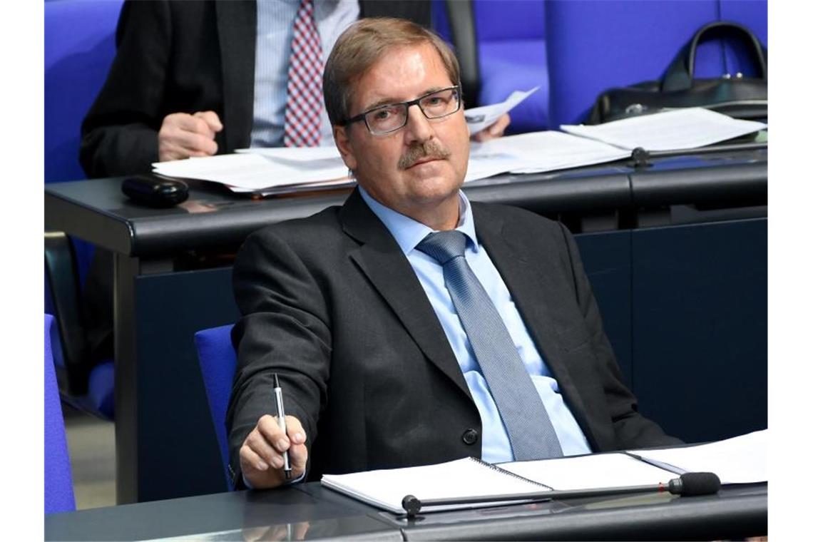Der AfD-Bundestagsabgeordnete Martin Hebner ist gestorben. Foto: Britta Pedersen/dpa-Zentralbild/dpa