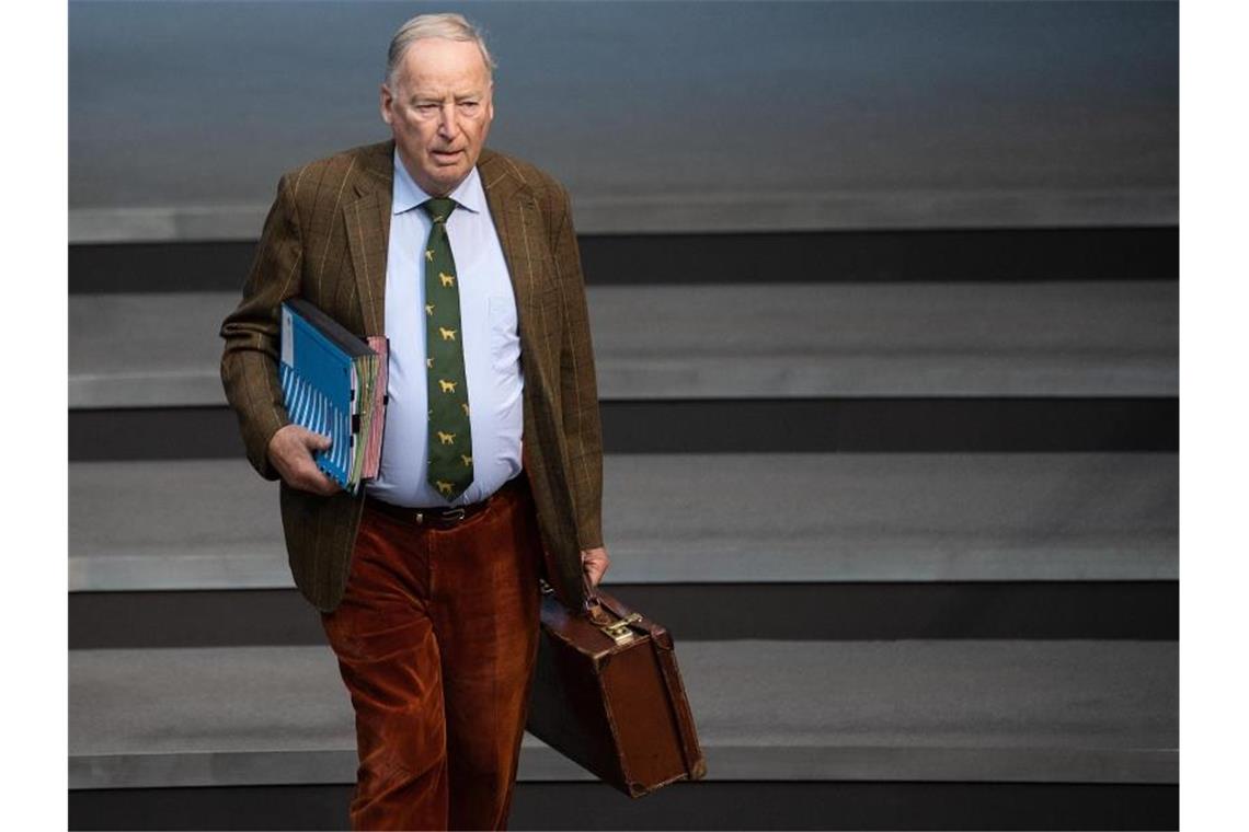 Gauland spricht bei AfD-Debakel in Sachsen von „Tricks“ Der AfD-Parteivorsitzende Alexander Gauland unterstellt dem sächsischen Landeswahlausschuss Tricksereien. Foto: Monika Skolimowska