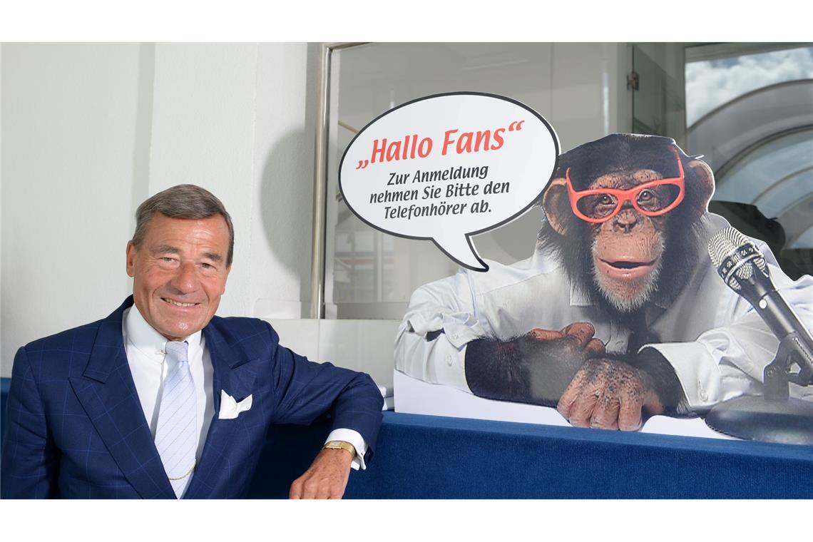 Der Affe Charly ist heute noch eine wichtige Werbefigur für Trigema. (Archivbil)