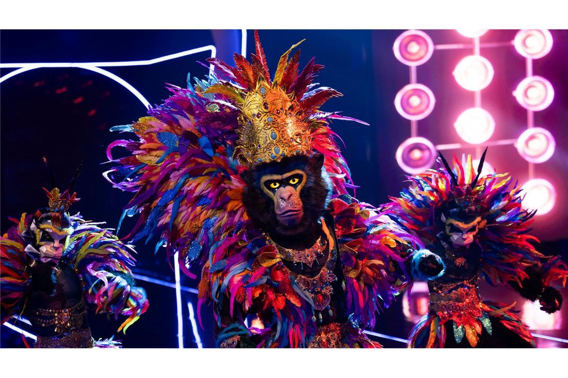 Der Affe - genannt King - gehört sicherlich zu den Favoriten der neuen Staffel.