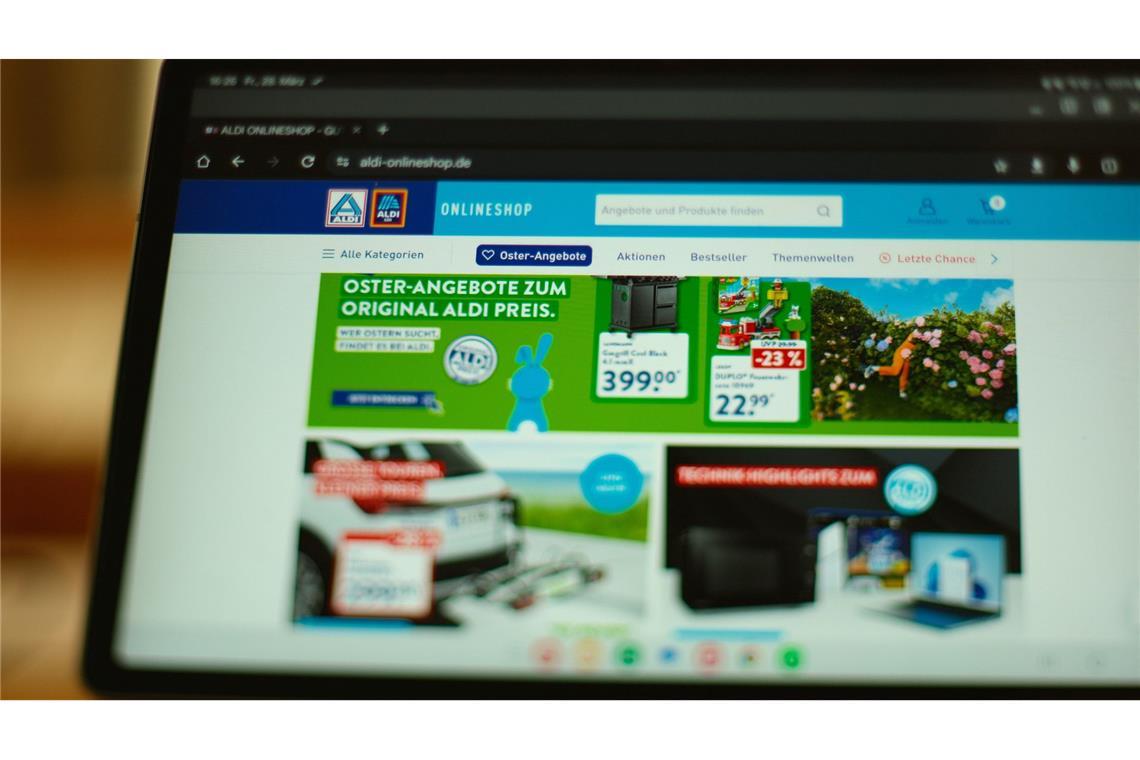 Aldi stellt Onlineshop ein Der Aldi-Onlineshop wurde 2021 gegründet.