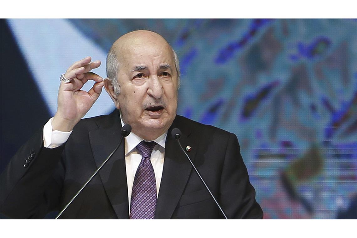 Der algerische Präsident Abdelmadjid Tebboune ordnete die Untersuchung des Unglücks an.