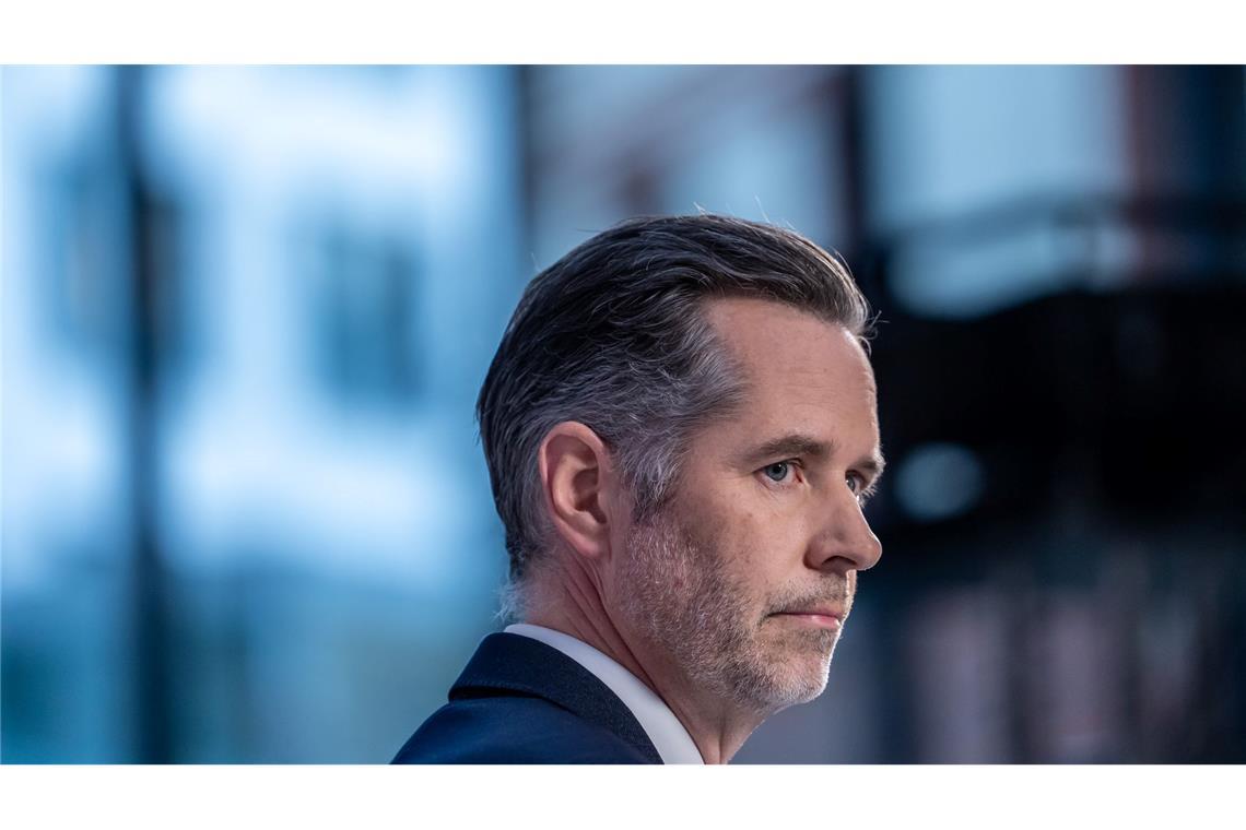 Der amtierende FDP-Chef Christian Dürr zieht sich vom Vorsitz zurück. (Archivbild)