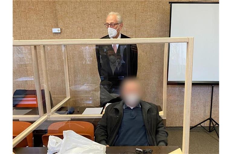 Der Angeklagte im Landgericht München I. Foto: Britta Schultejans/dpa
