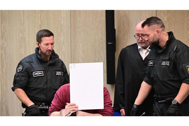 Der Angeklagte vor Gericht